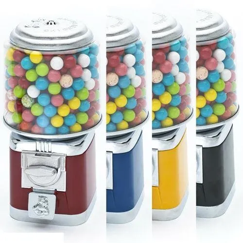 10 Classic Gumball Candy Machines with Stands