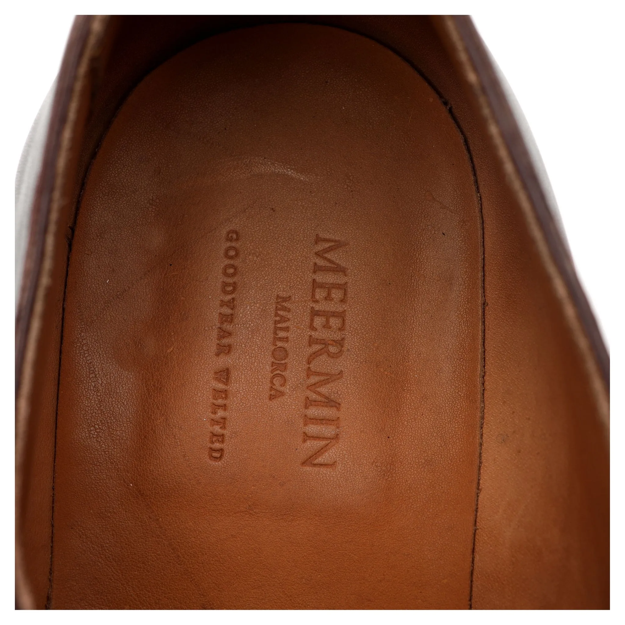 '101198' Dark Brown Leather Oxford UK 12 E