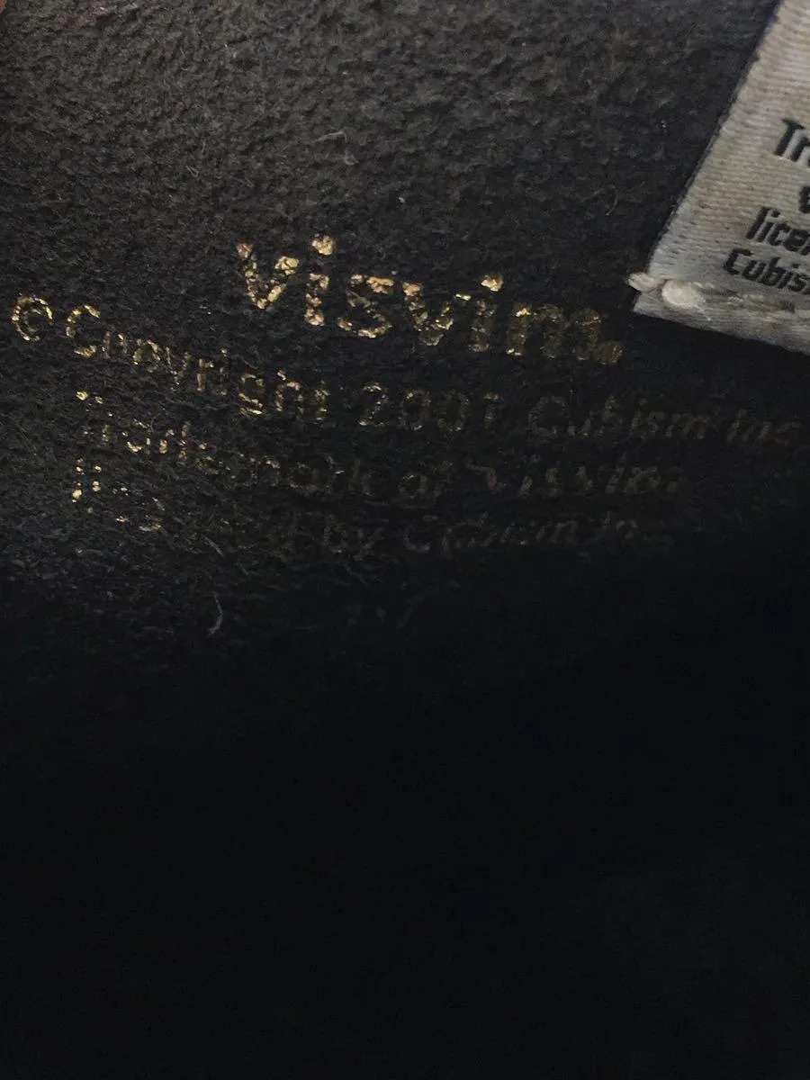 [11]  Visvim Hockney 3 Eye Folk Leather Black