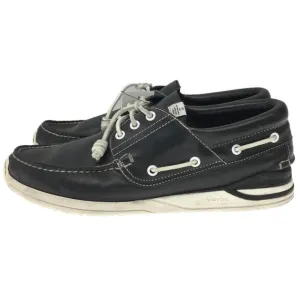 [11]  Visvim Hockney 3 Eye Folk Leather Black