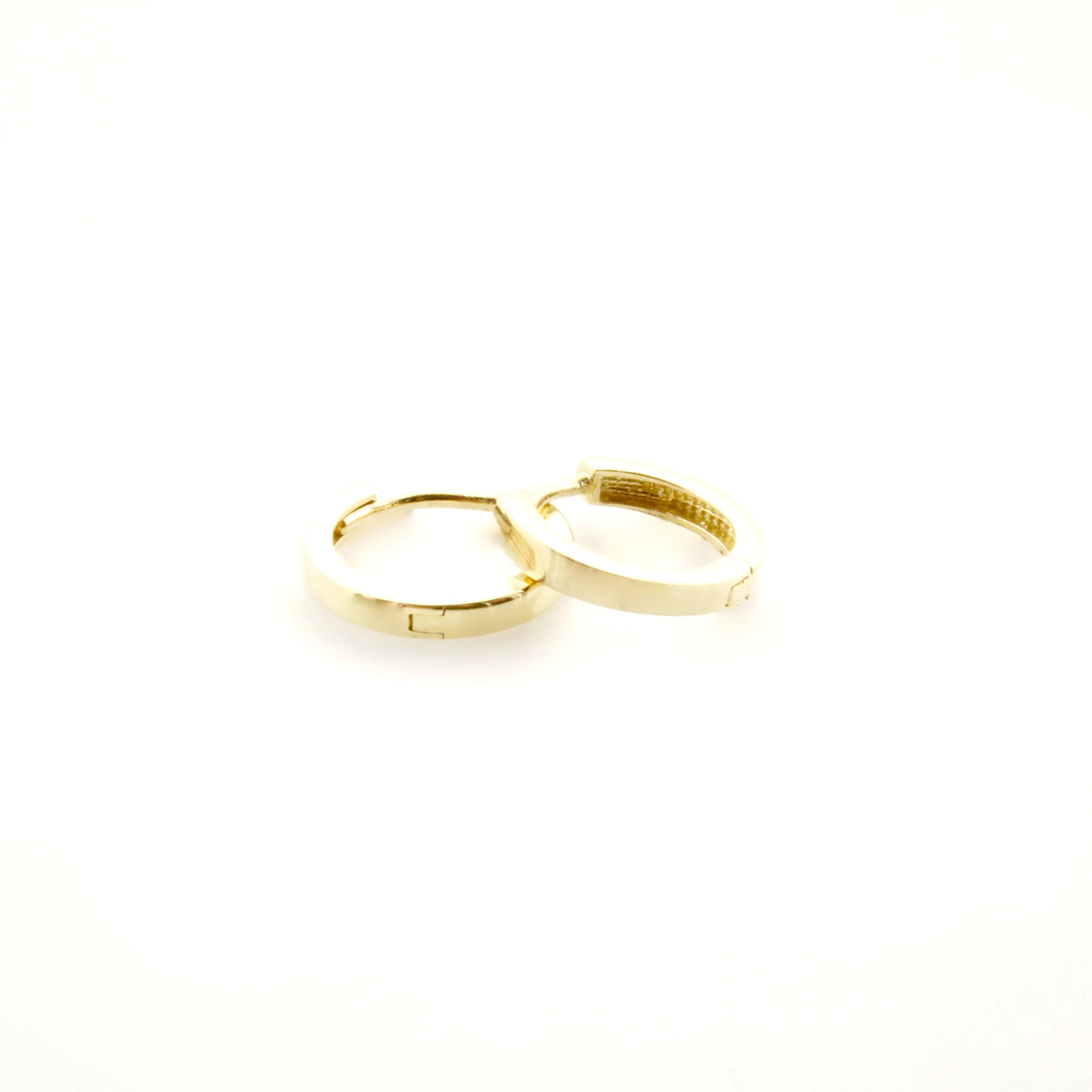 14K Gold Classic Huggies