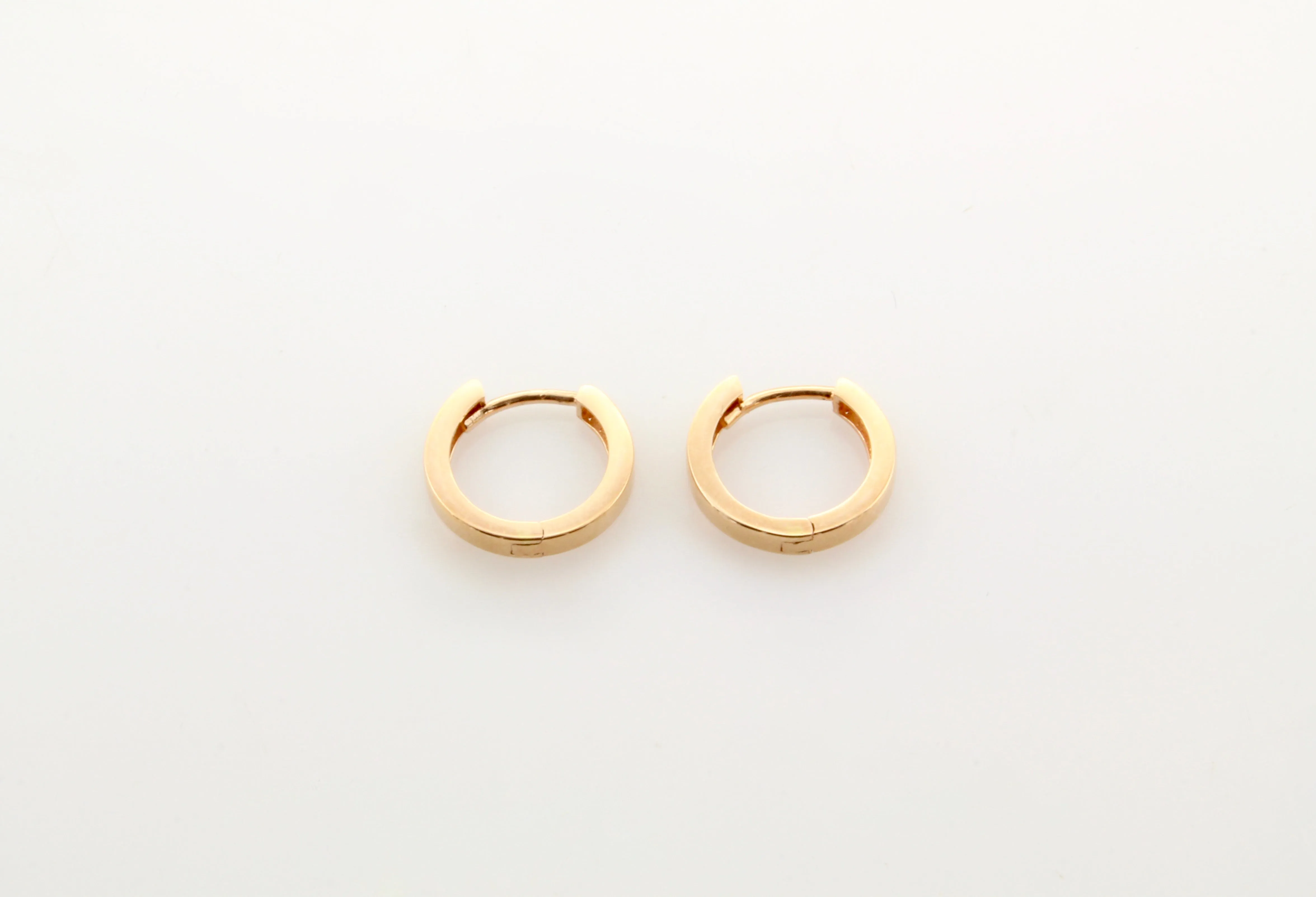14K Gold Classic Huggies