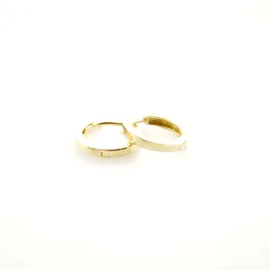 14K Gold Classic Huggies