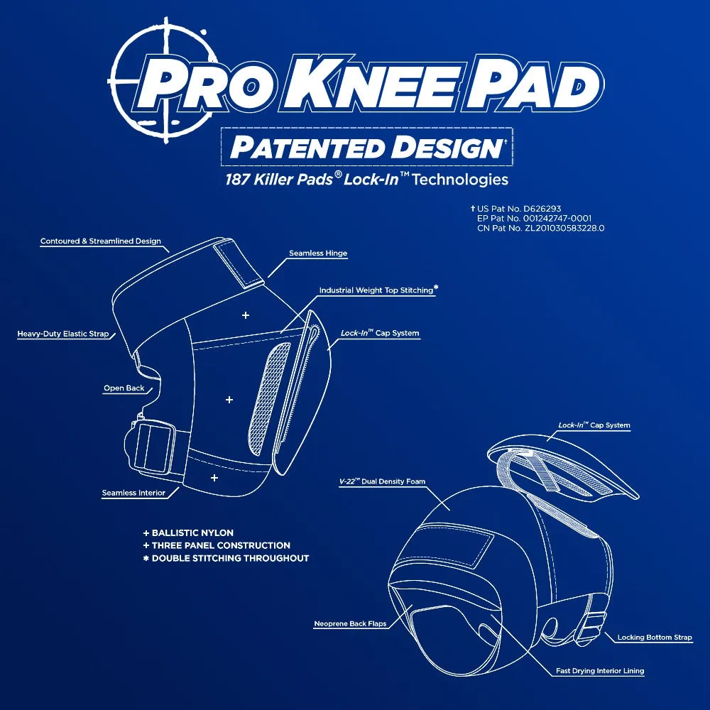 187 Pro Derby Knee Pads (Black)