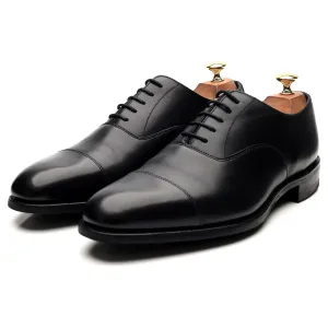 1880 'Aldwych' Black Leather Oxford UK 9 G