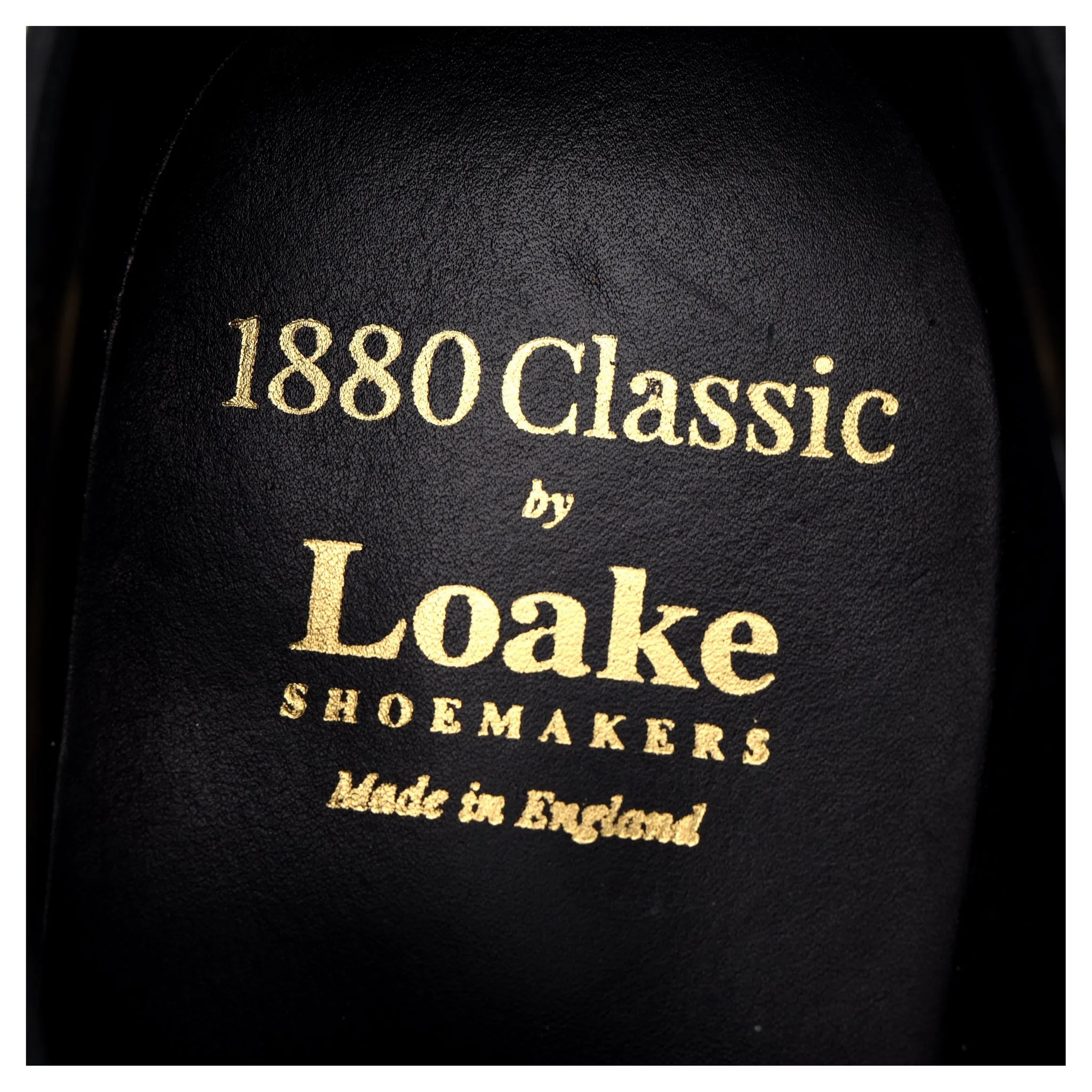 1880 'Aldwych' Black Leather Oxford UK 9 G