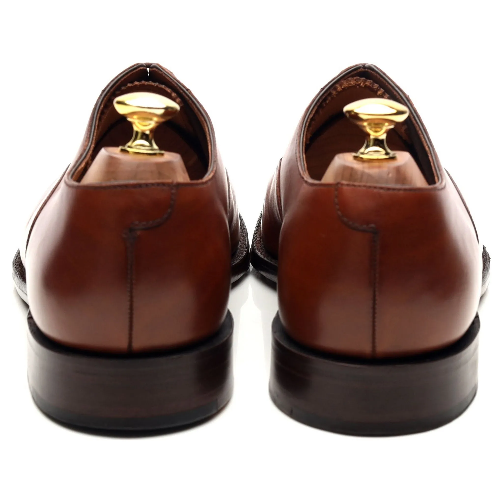 1880 'Aldwych' Brown Leather Oxford UK 8.5 F