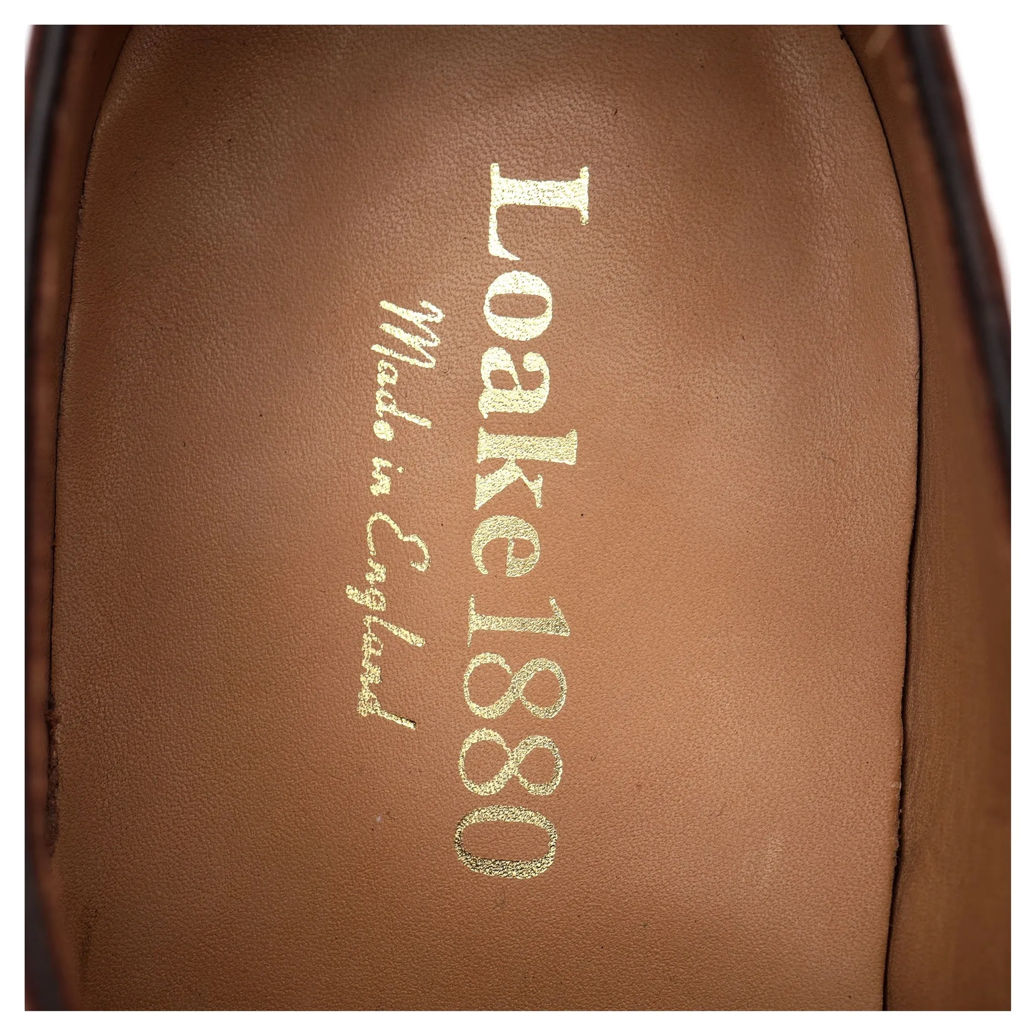 1880 'Aldwych' Brown Leather Oxford UK 8.5 F
