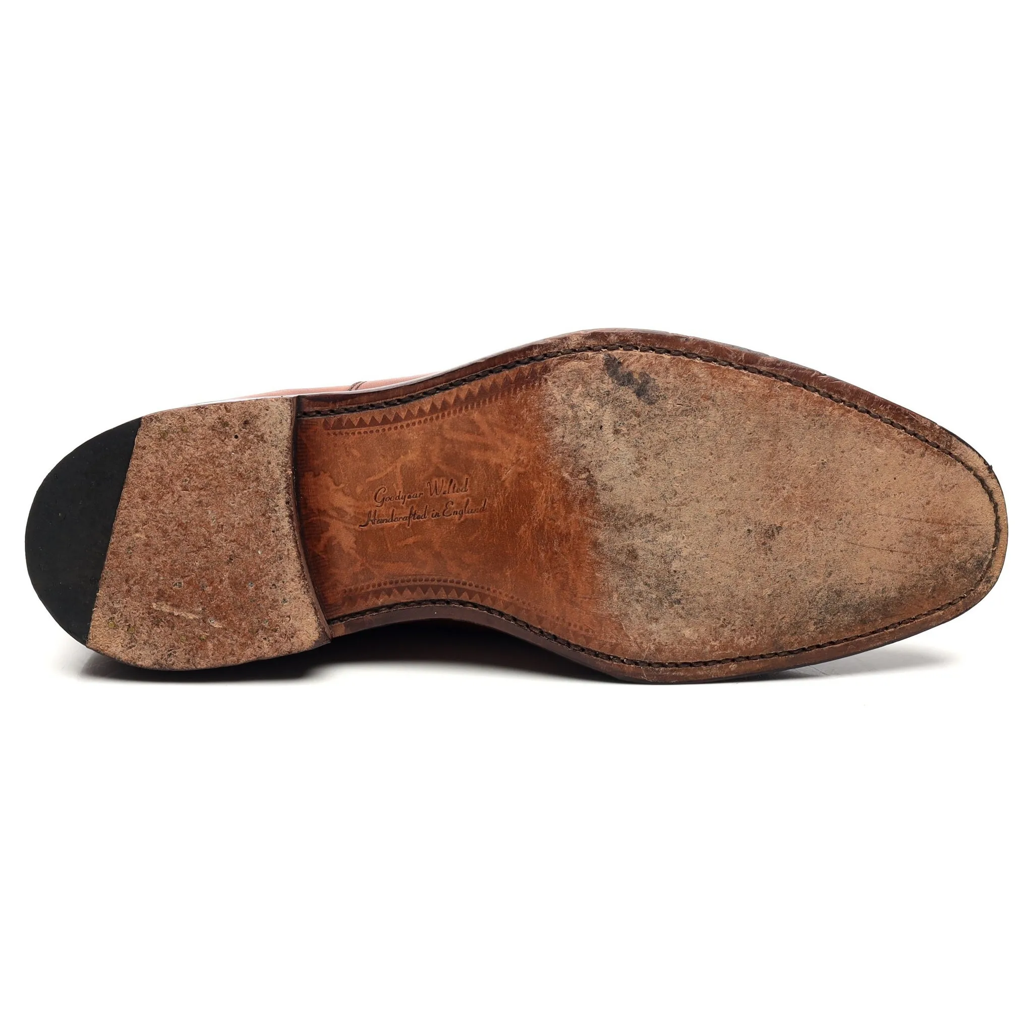 1880 'Aldwych' Brown Leather Oxford UK 8.5 F