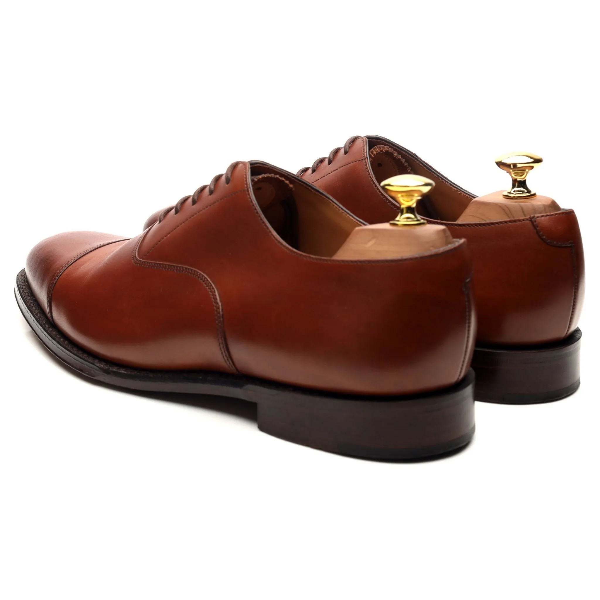 1880 'Aldwych' Brown Leather Oxford UK 8.5 F