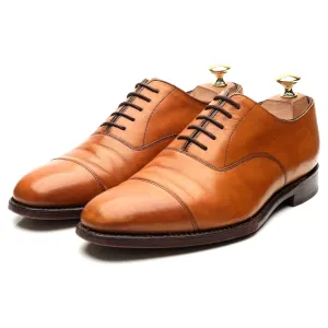 1880 'Aldwych' Tan Brown Leather Oxford UK 6.5 F
