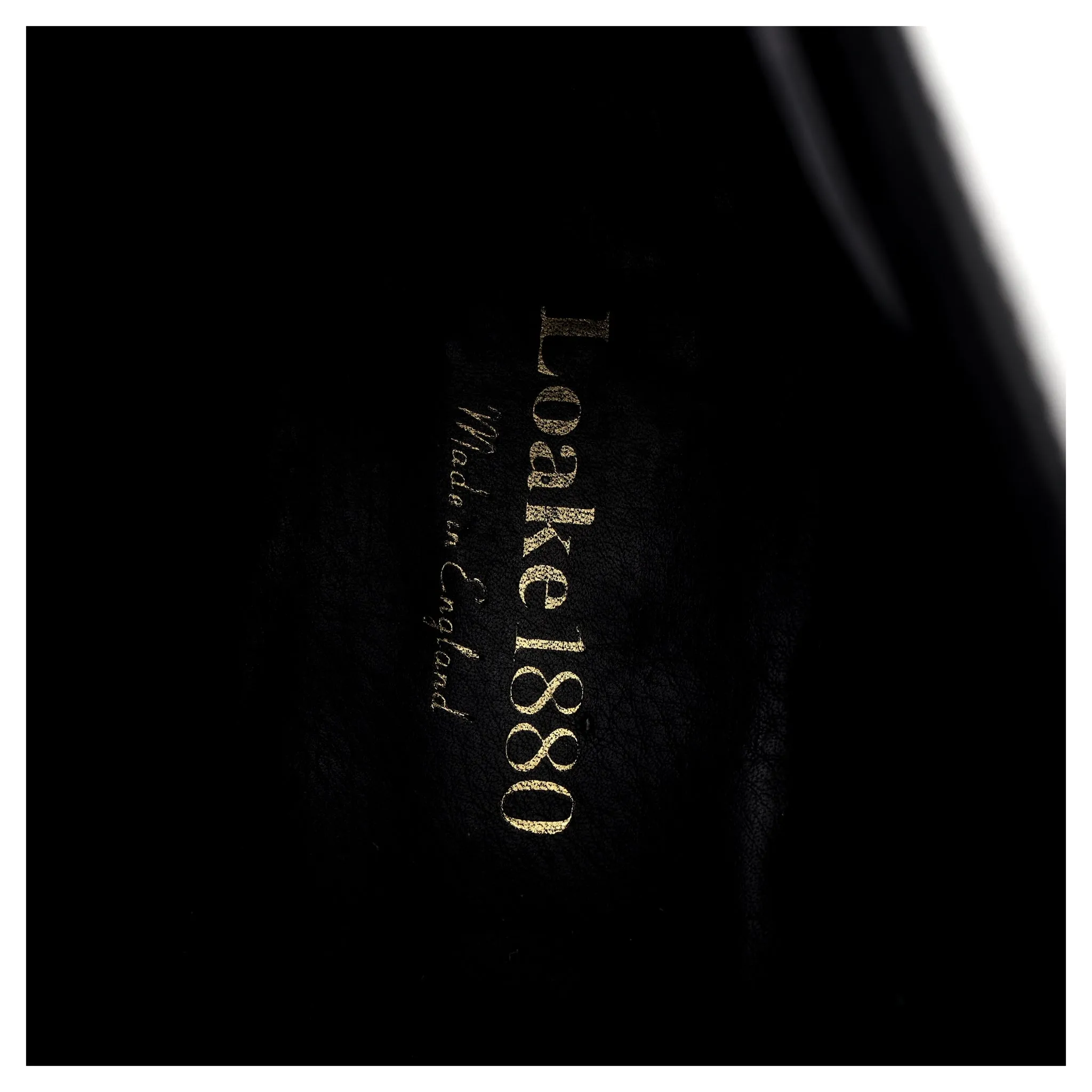 1880 'Hyde' Black Leather Boots UK 8 F