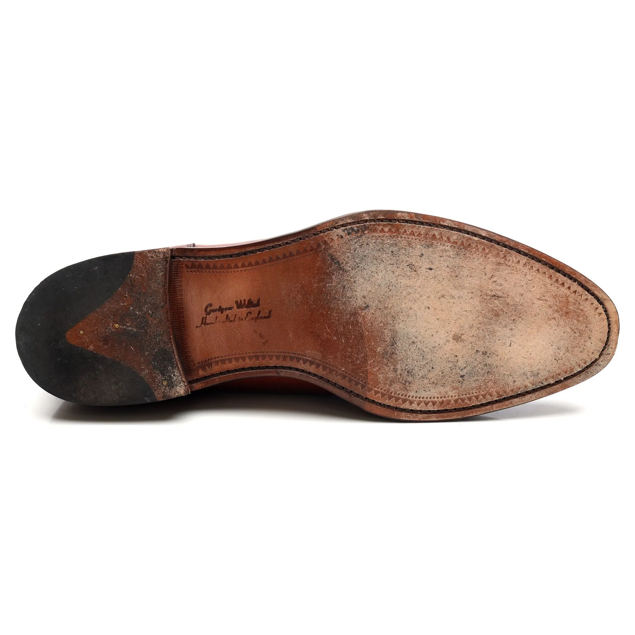 1880 Legacy 'Evans' Brown Leather Oxford UK 9.5 F