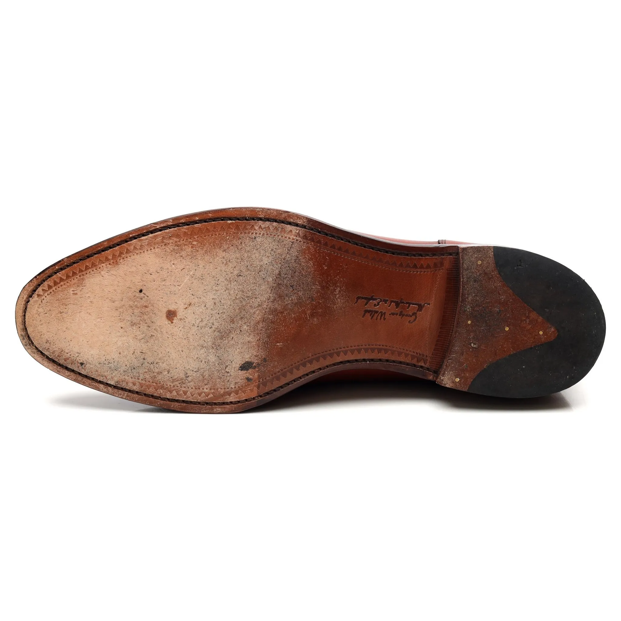 1880 Legacy 'Evans' Brown Leather Oxford UK 9.5 F