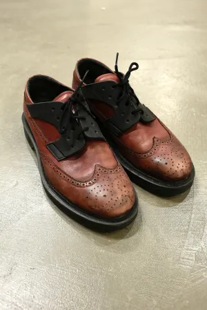 2000s Alexander McQueen leather derby shoes