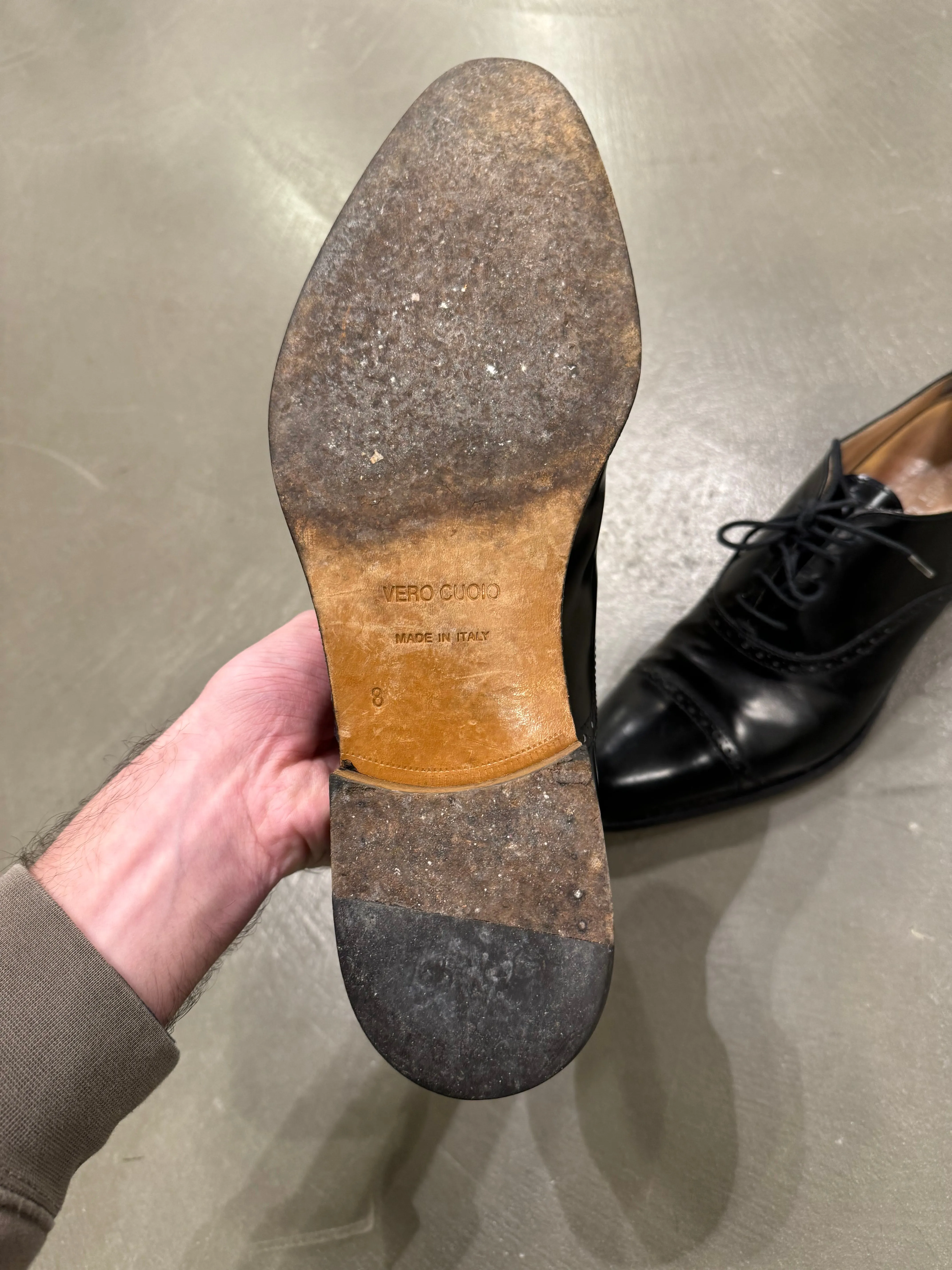 2000s Helmut Lang elegant derby shoes