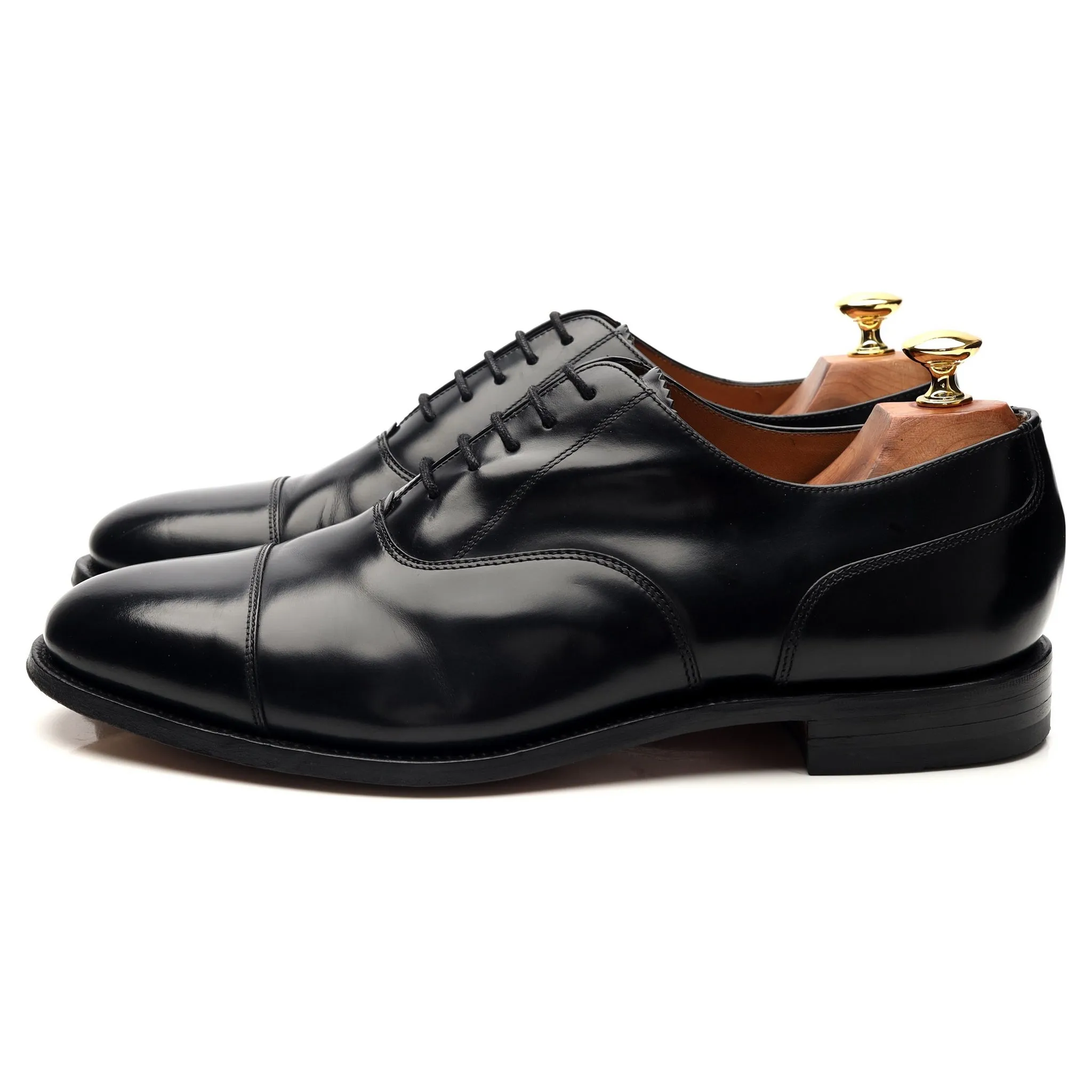 '200B' Black Leather Oxford UK 9.5 G