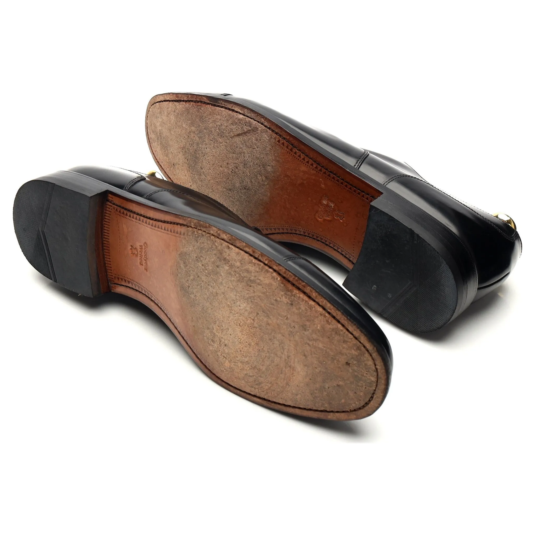'200B' Black Leather Oxford UK 9.5 G