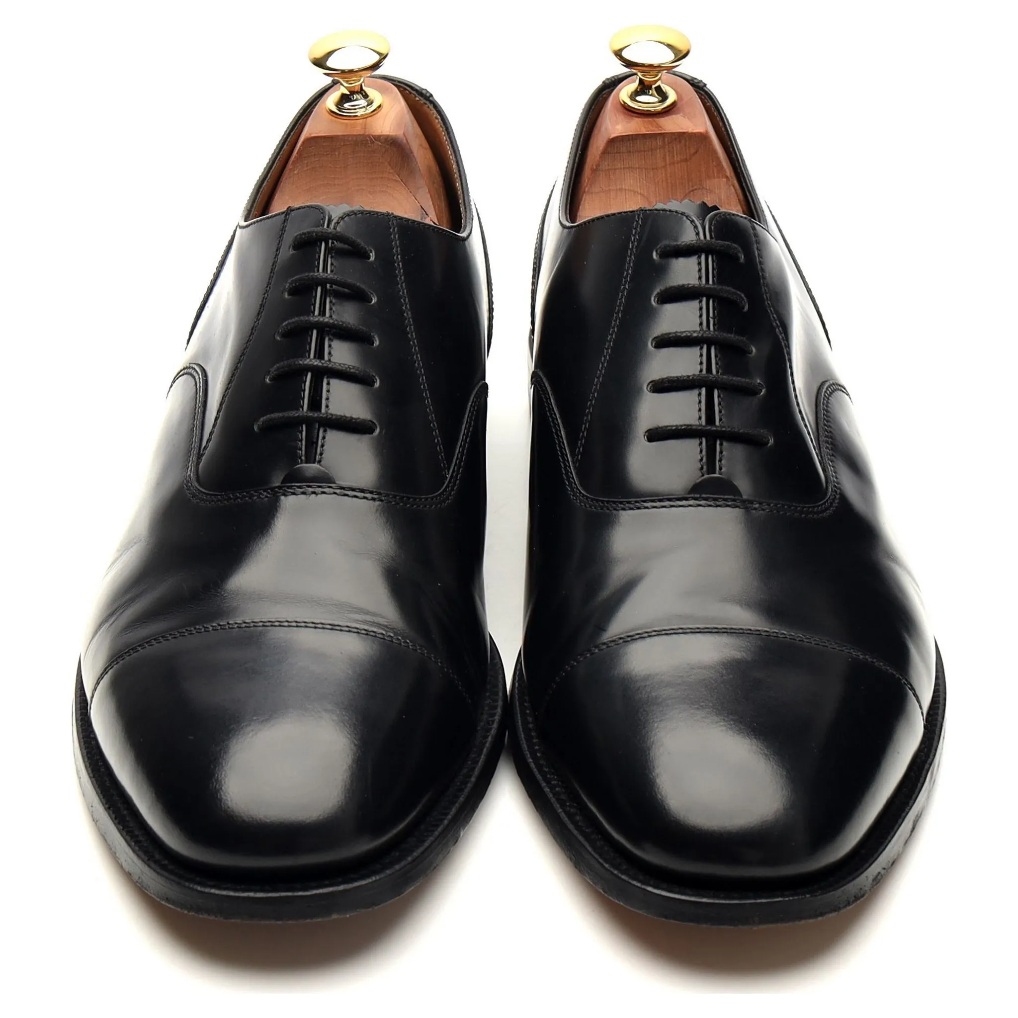 '200B' Black Leather Oxford UK 9.5 G