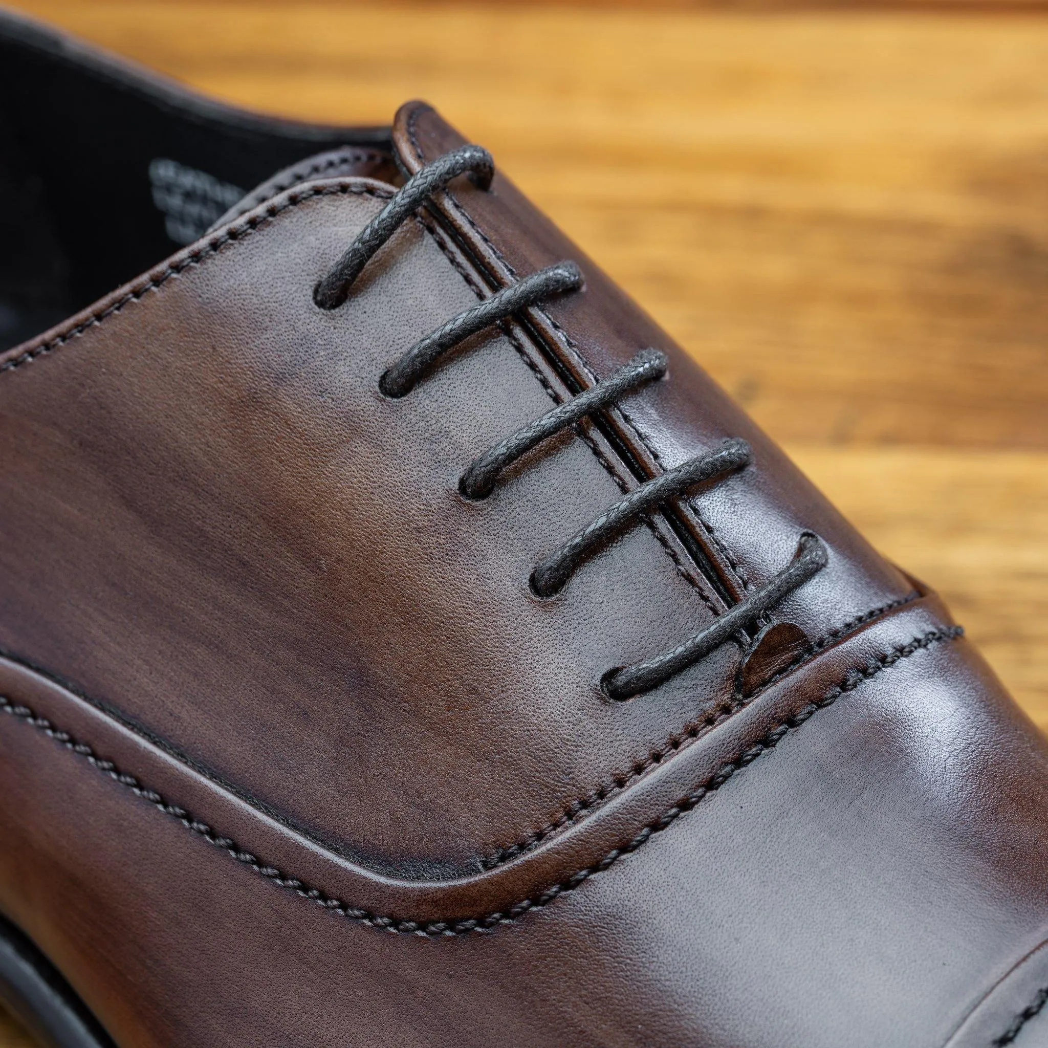 2361 Calzoleria Toscana Cayenne Calf Cap Toe