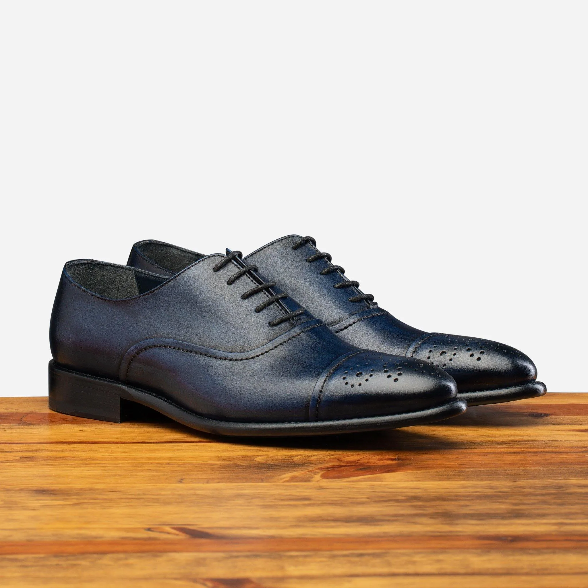 2361 Calzoleria Toscana Cayenne Calf Cap Toe