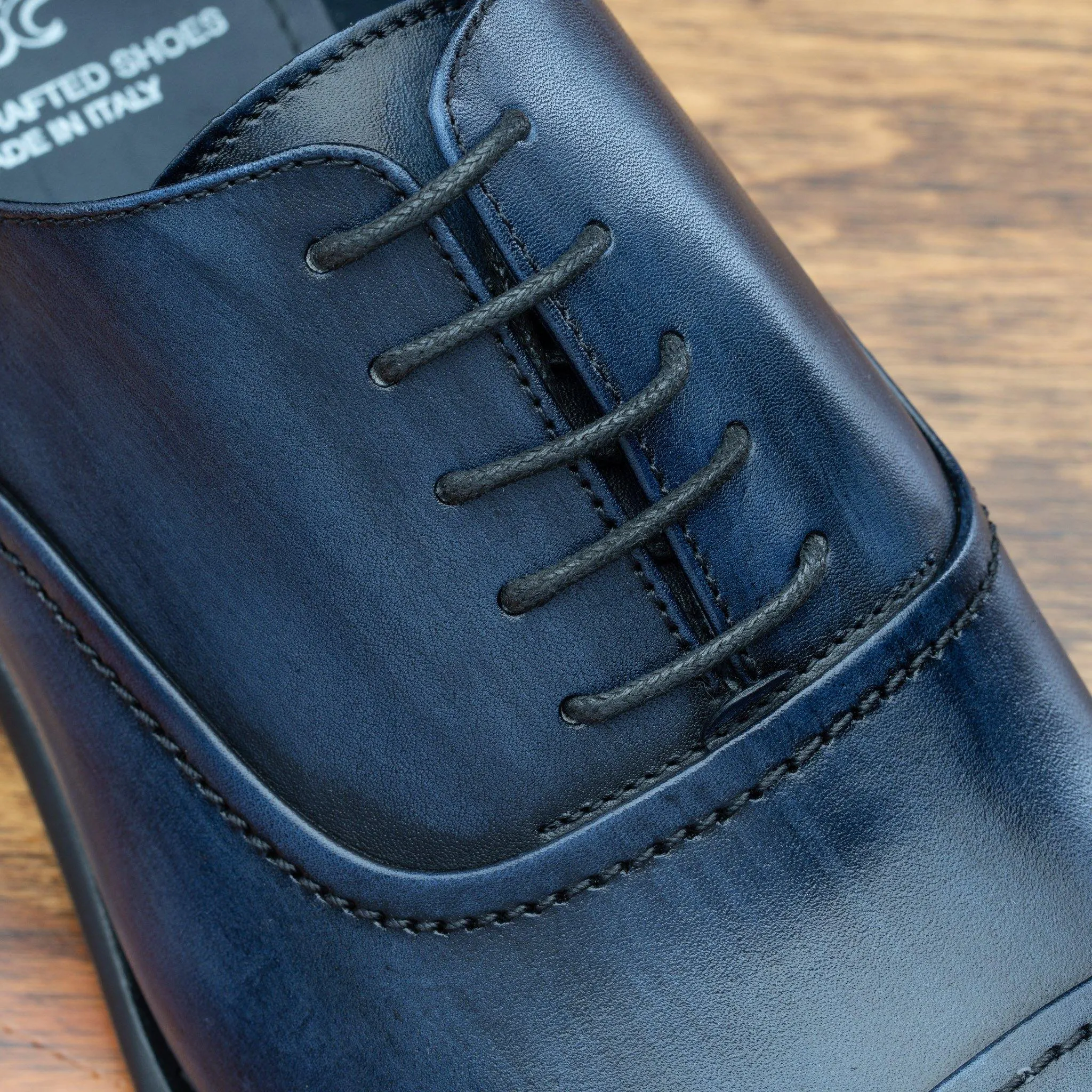 2361 Calzoleria Toscana Cayenne Calf Cap Toe