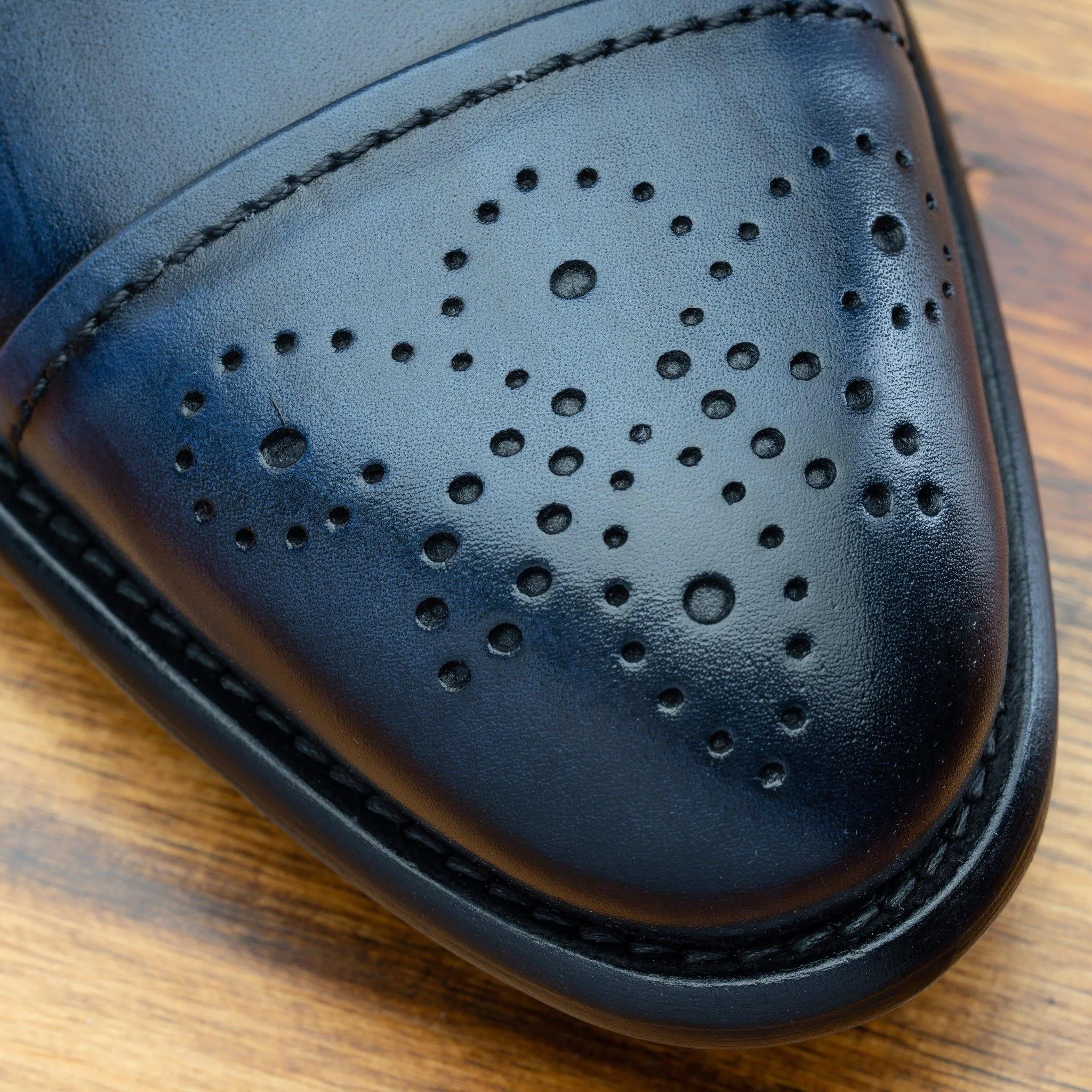 2361 Calzoleria Toscana Cayenne Calf Cap Toe