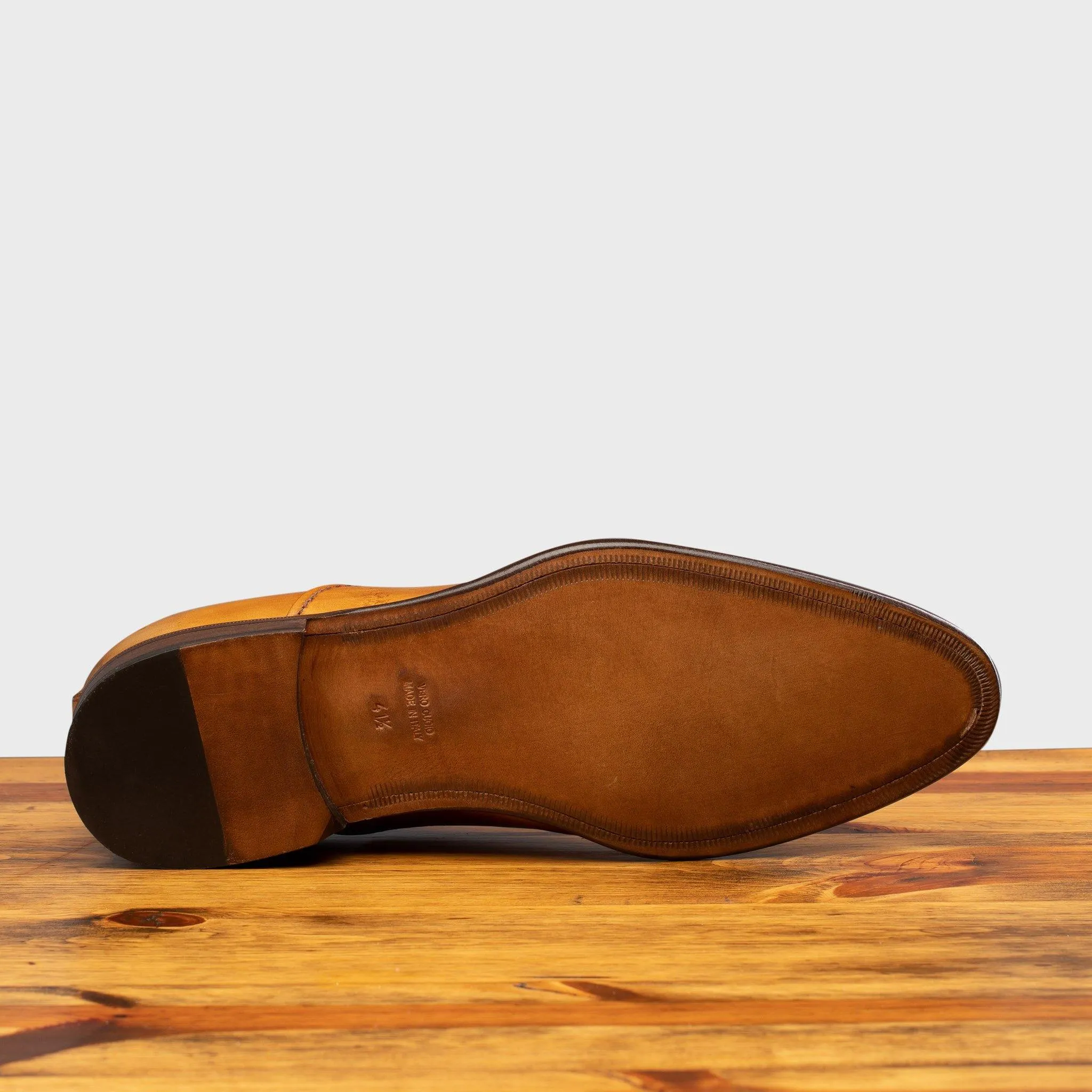 2361 Calzoleria Toscana Cayenne Calf Cap Toe