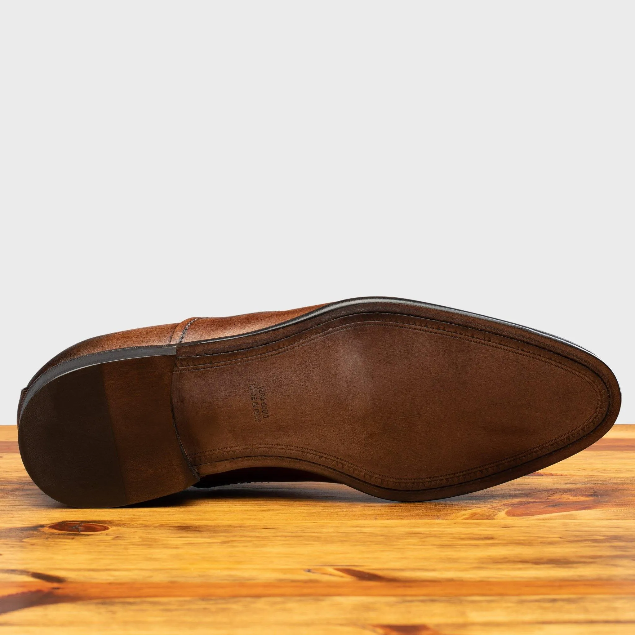 2361 Calzoleria Toscana Cayenne Calf Cap Toe