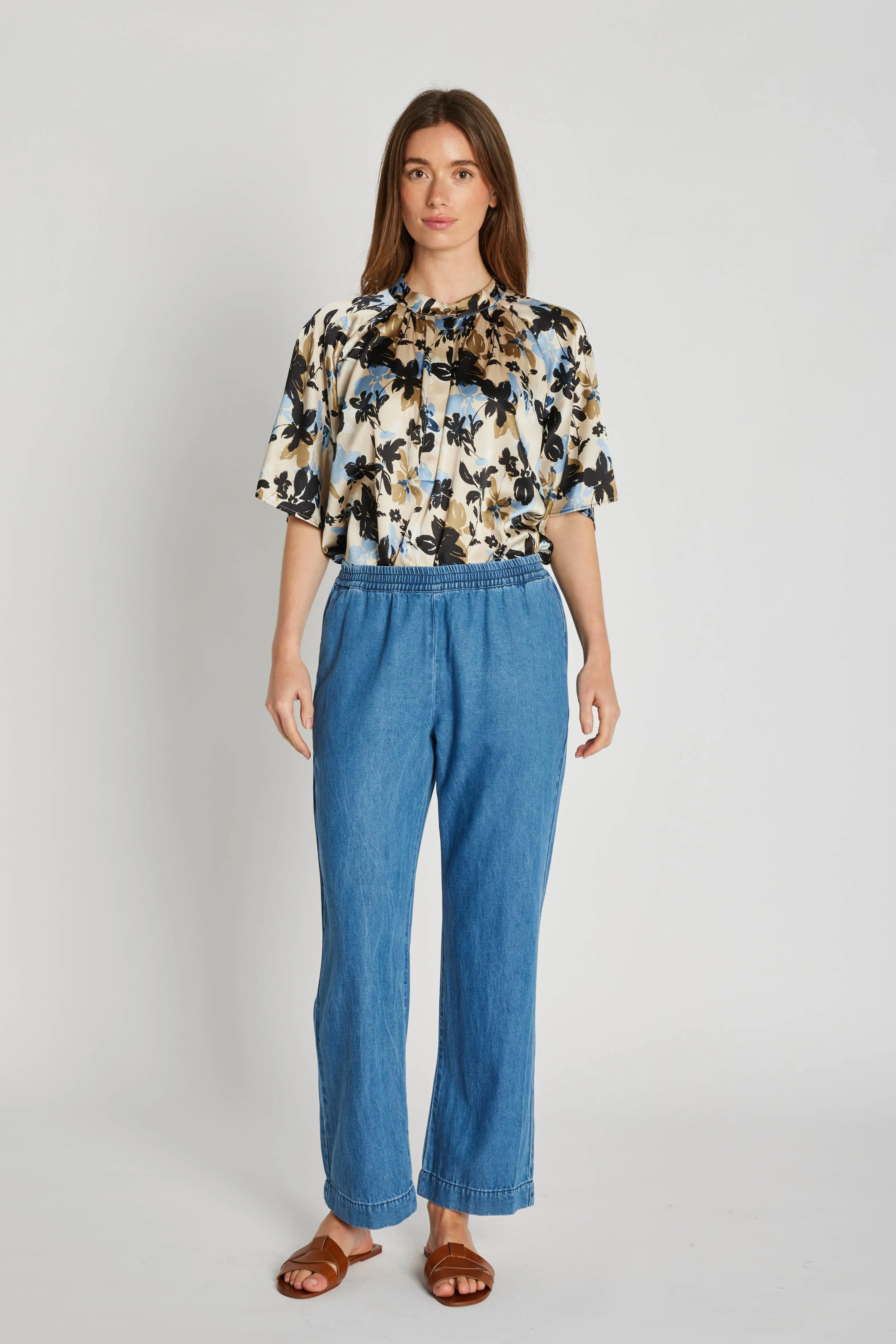 4124PBOElli bukser - Blue denim