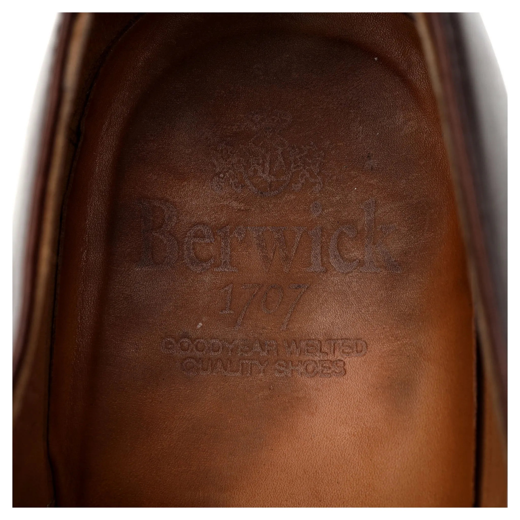 '4311' Dark Brown Leather Oxford UK 6.5