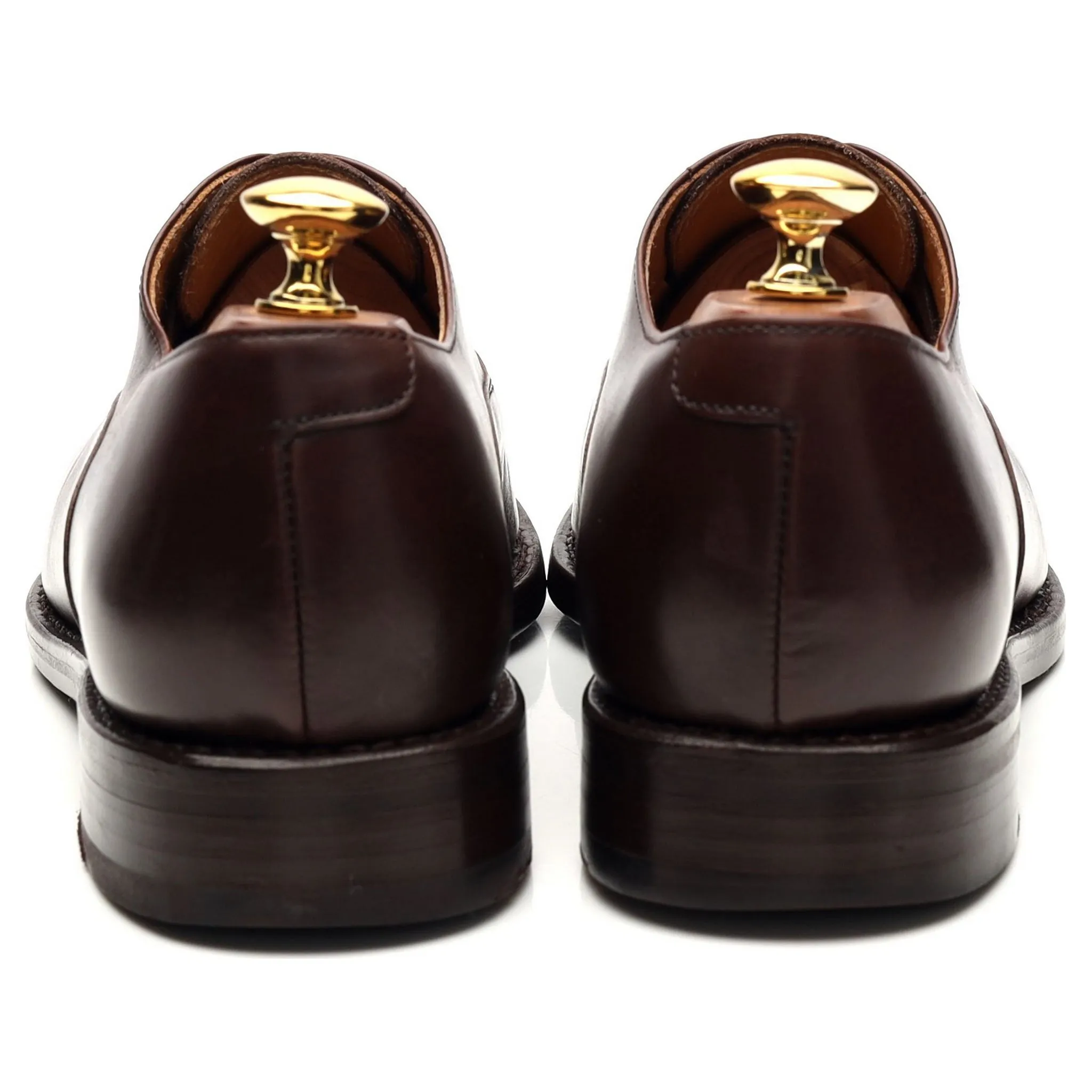 '4311' Dark Brown Leather Oxford UK 6.5