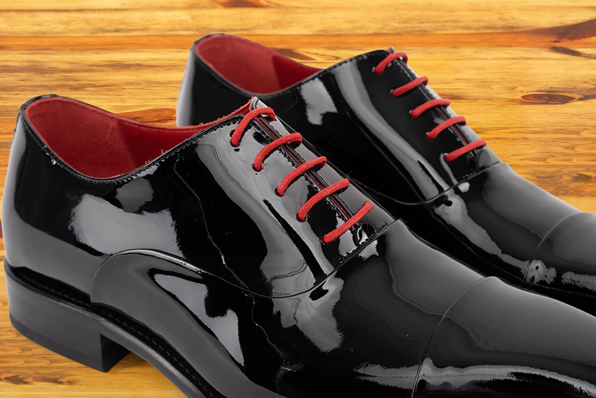 4849 Calzoleria Toscana Patent Leather Cap Toe