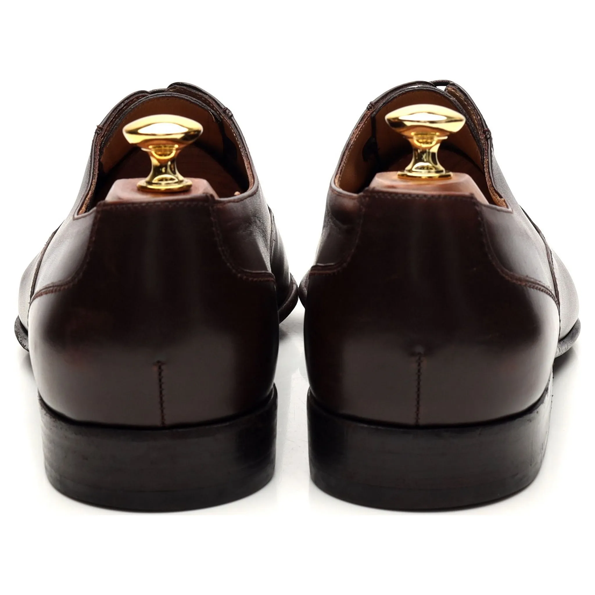 '515' Dark Brown Leather Oxford 9.5 D UK 10