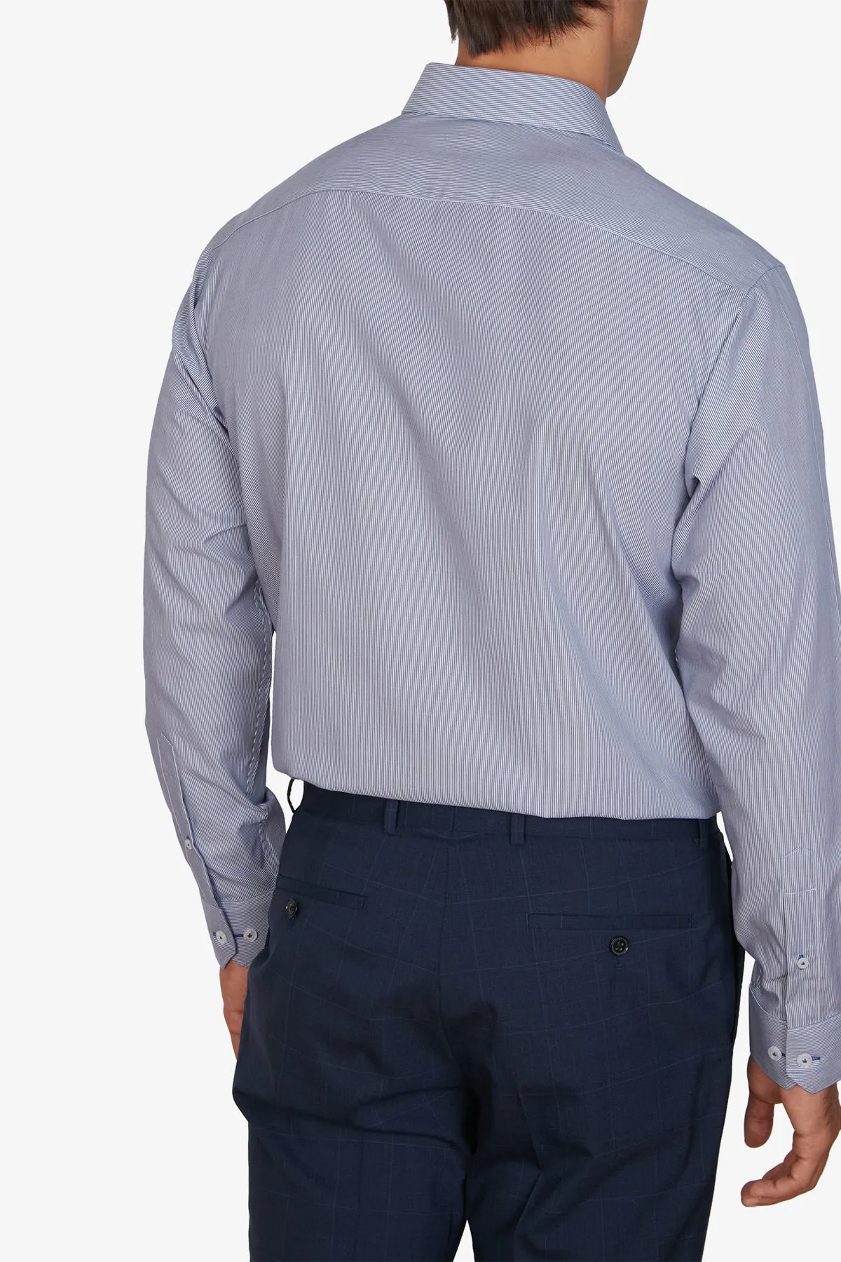 Abelard | Barcode-esque Stripe Business Shirt Classic