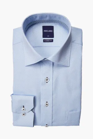 Abelard | Mini Coffee-Bean Dobby Classic Fit Business Shirt