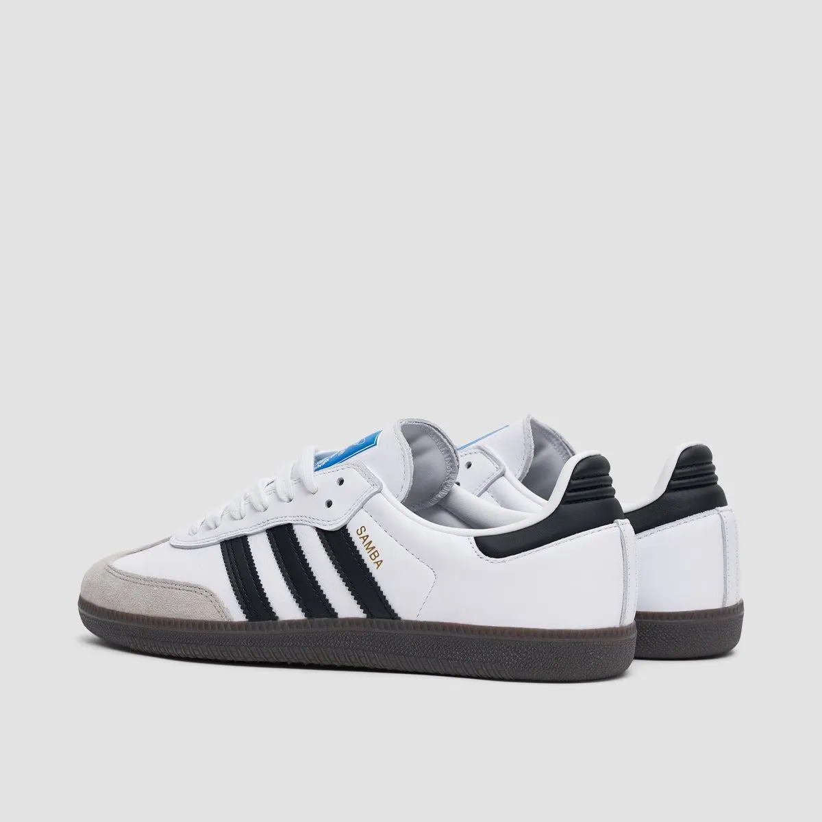 adidas Samba Adv Shoes - Footwear White/Core Black/Gum5