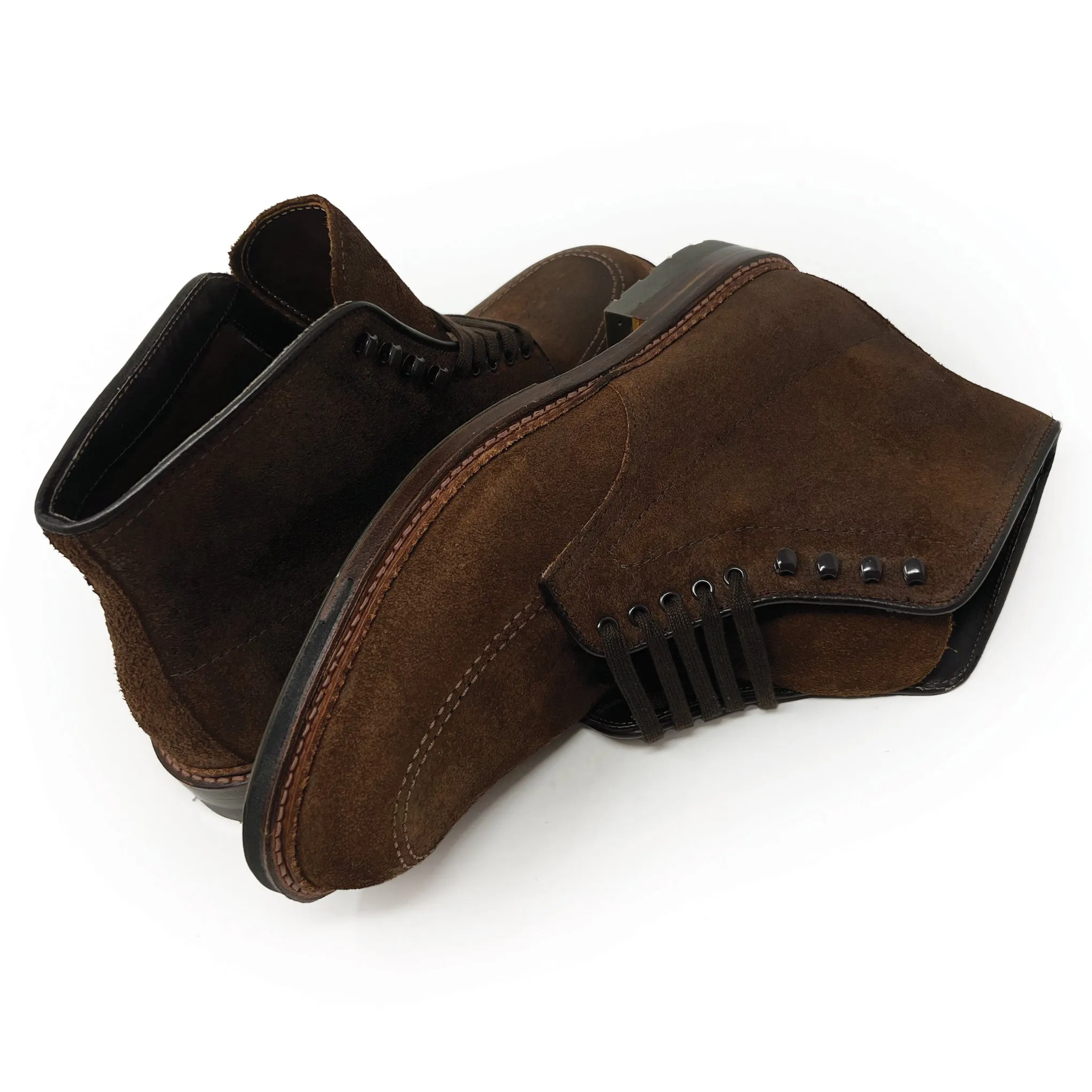 ALDEN Indy Boot in Reverse Tobacco Chamois