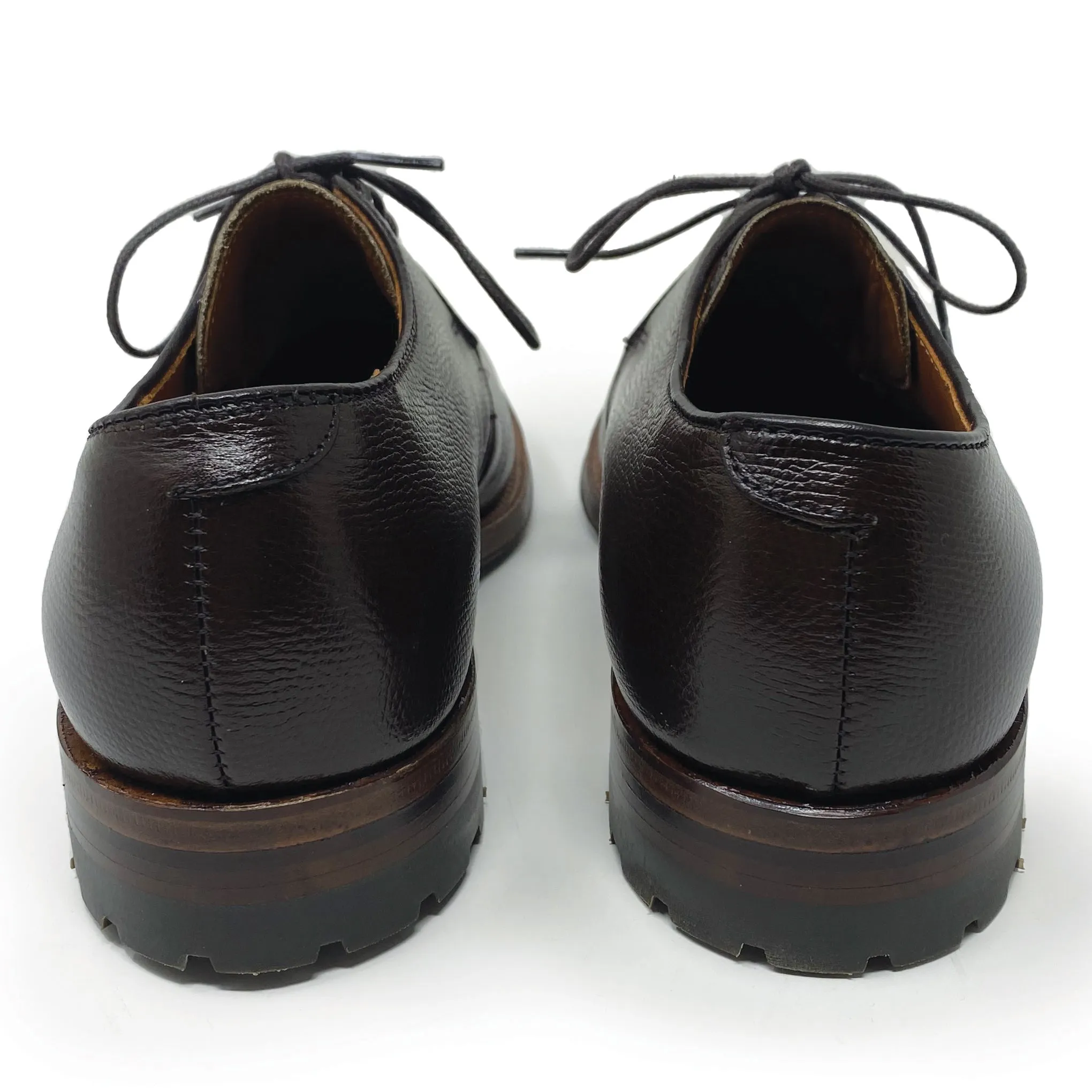 ALDEN "Dutton" Plain Toe Alpine Grain Blucher