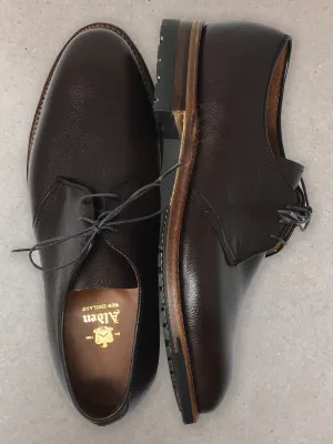 ALDEN "Dutton" Plain Toe Alpine Grain Blucher