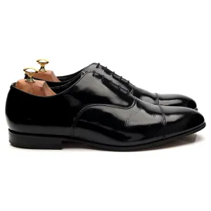 'Alexander' Black Patent Leather Oxford UK 10.5 F