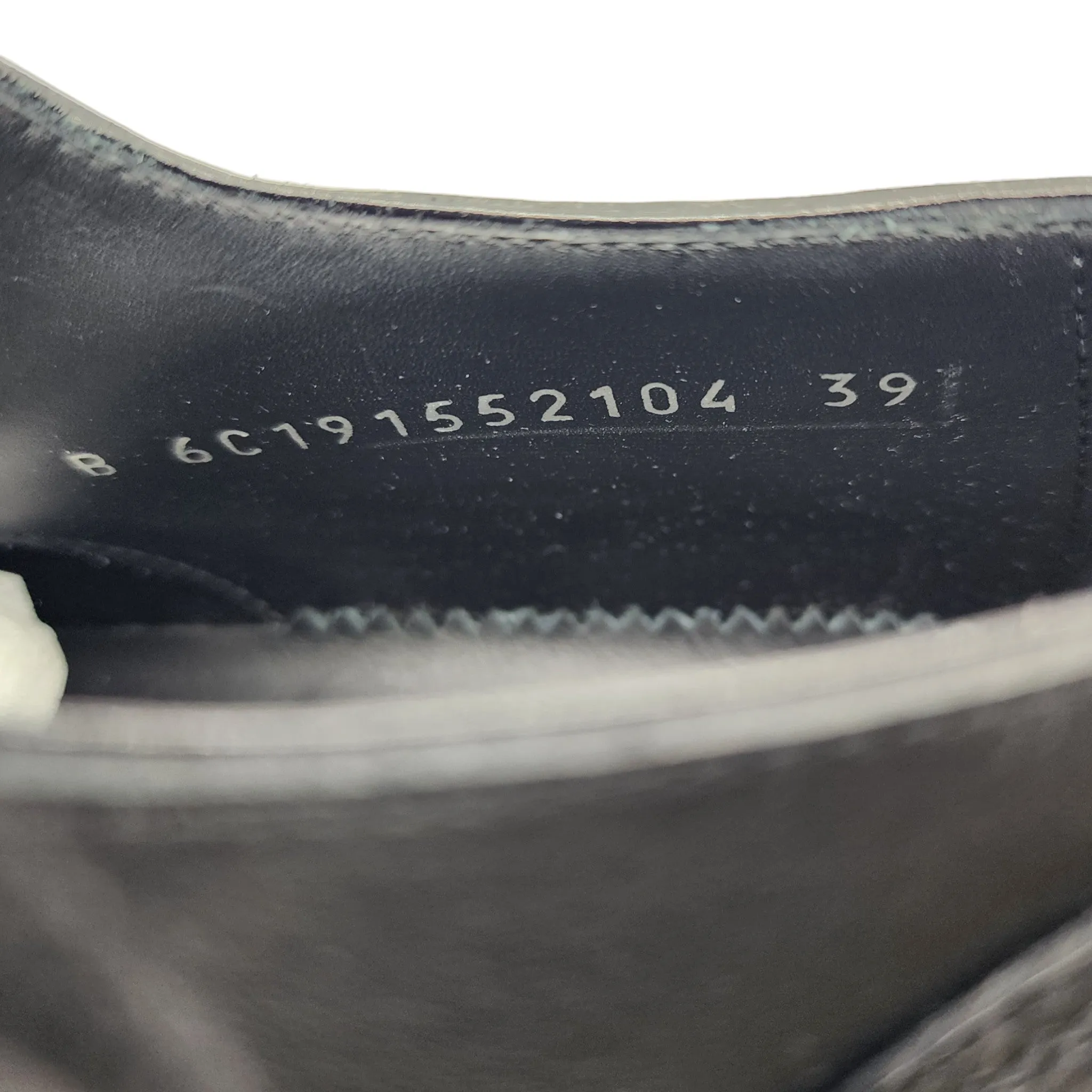 Alexander McQueen Hobnail Derby Shoes - Leather - Black