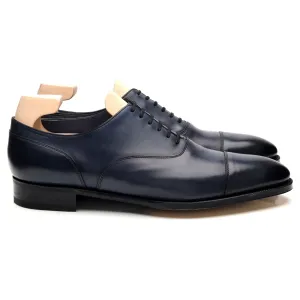 'Alford' Navy Blue Leather Oxford UK 9 E