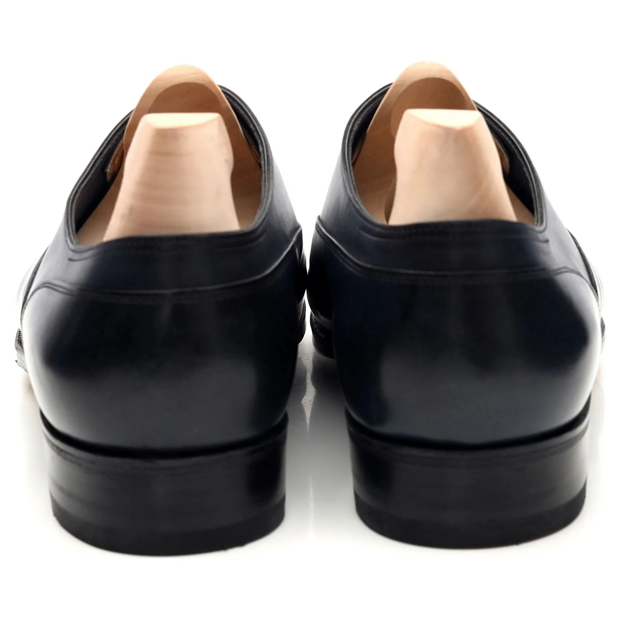 'Alford' Navy Blue Leather Oxford UK 9 E