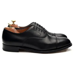 'Alfred' Black Leather Oxford UK 9 F