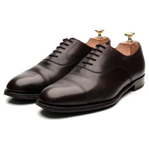 'Alfred' Dark Brown Leather Oxford UK 7 G