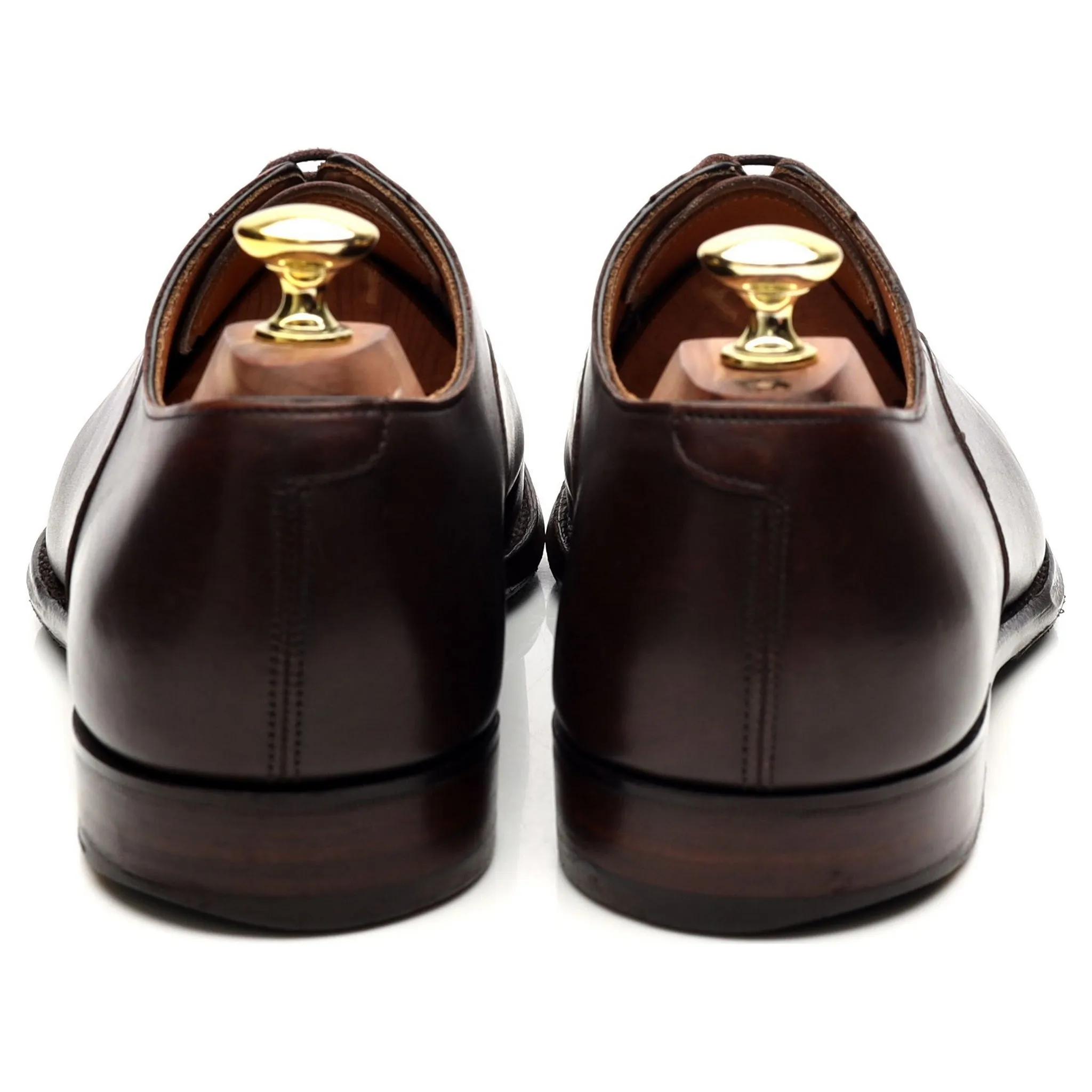 'Alfred' Dark Brown Leather Oxford UK 7 G