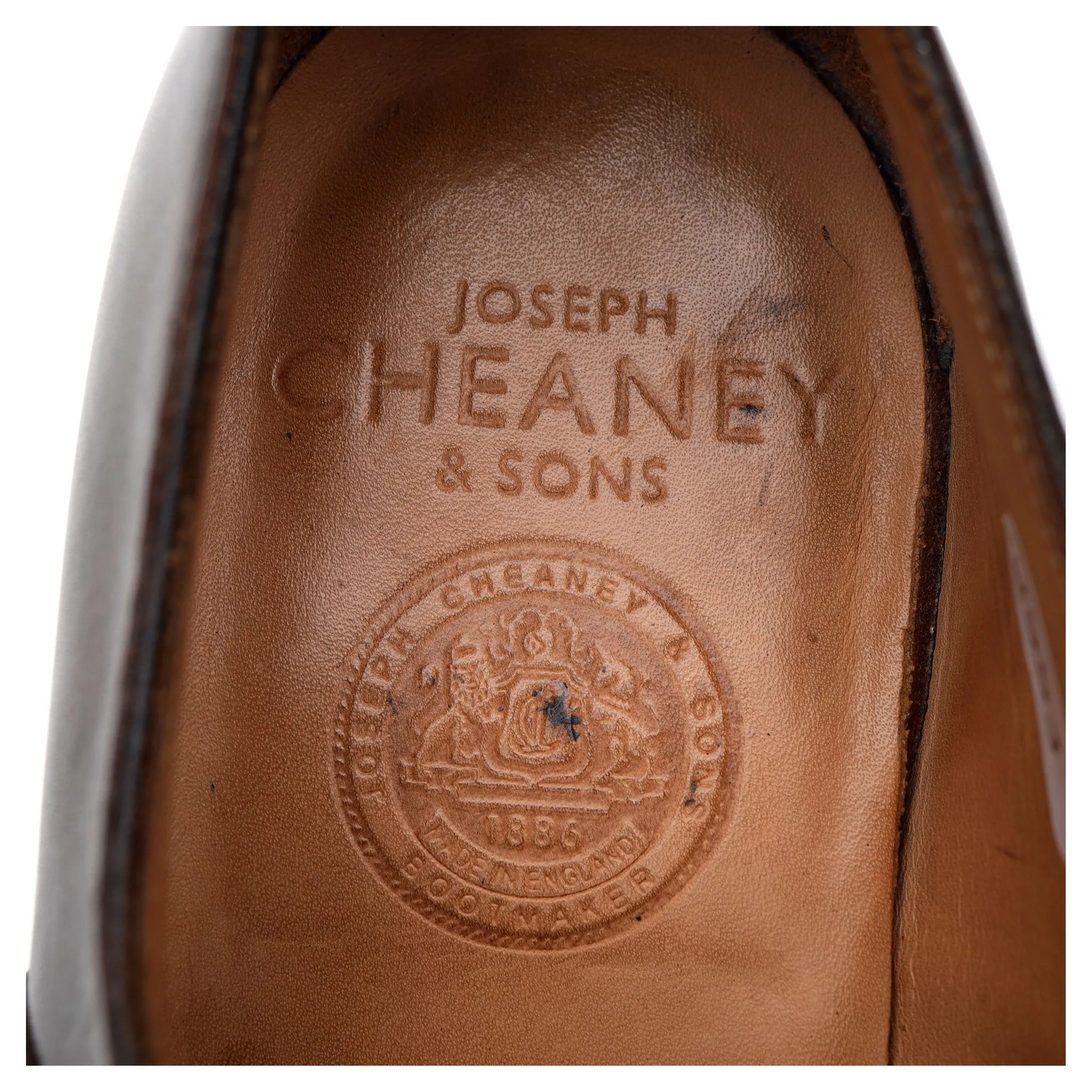'Alfred' Dark Brown Leather Oxford UK 7 G