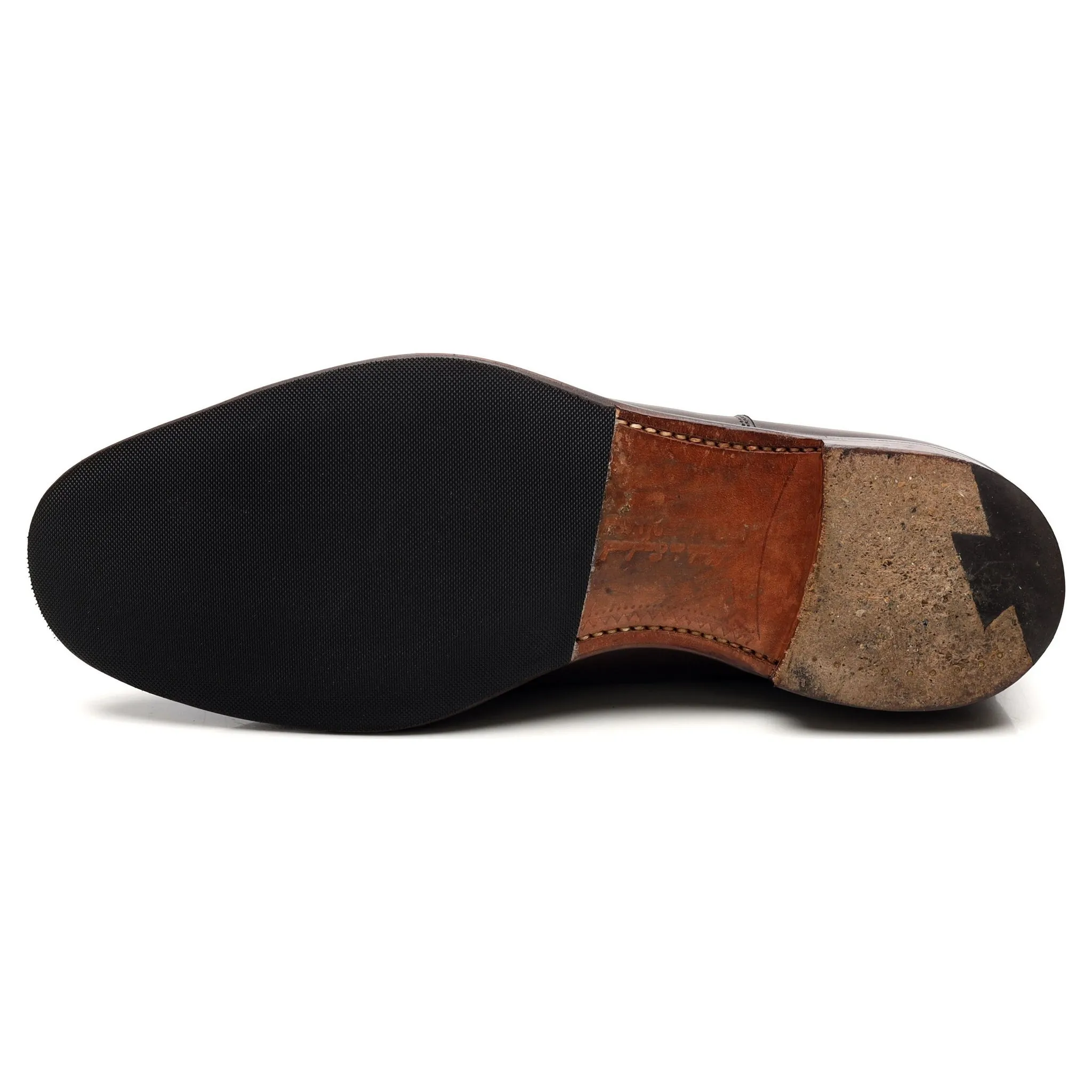 'Alfred' Dark Brown Leather Oxford UK 7 G