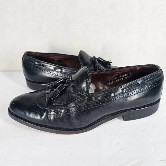 Allen Edmonds Mansfield Oxford Wingtips Black 9.5